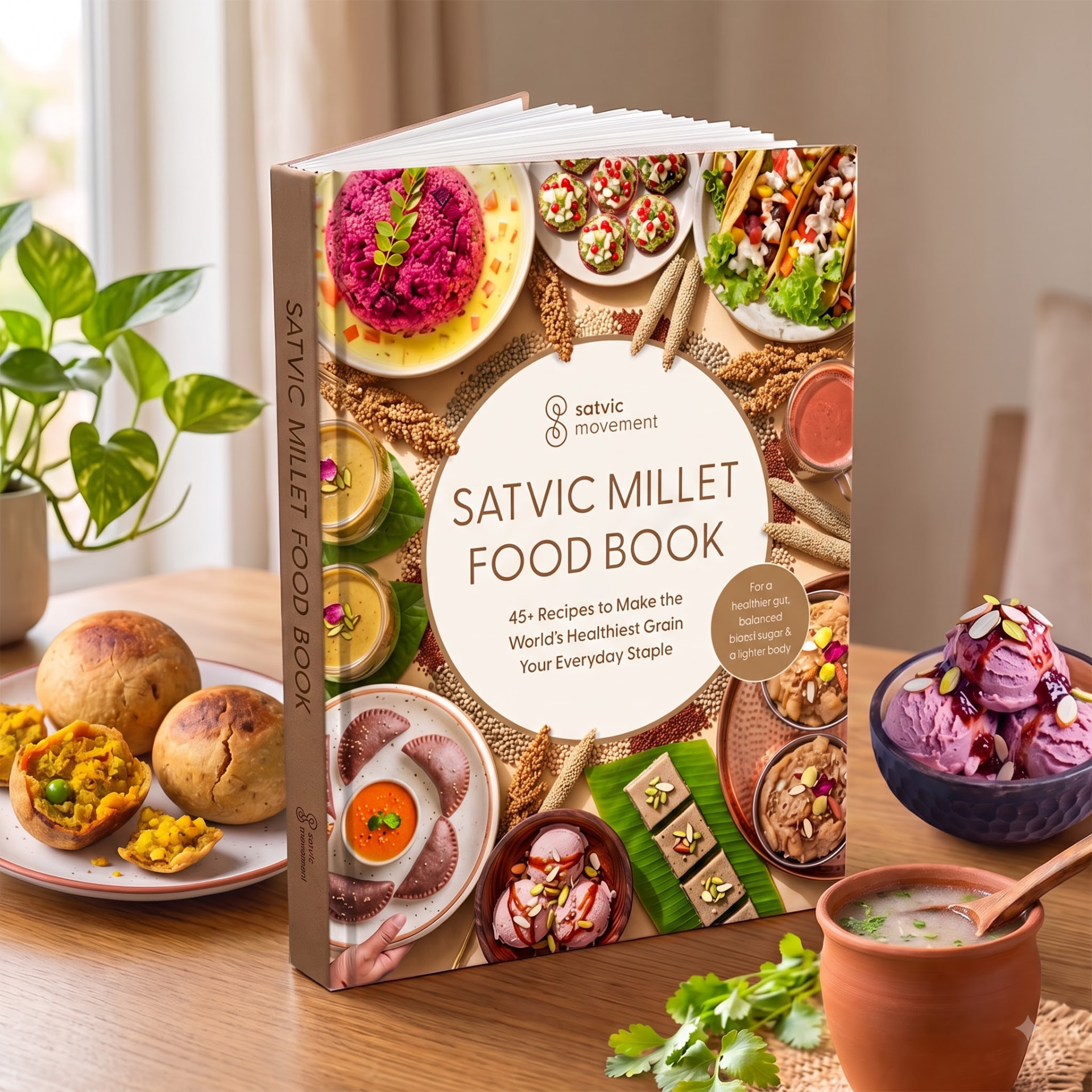 Satvic Millet Food Book