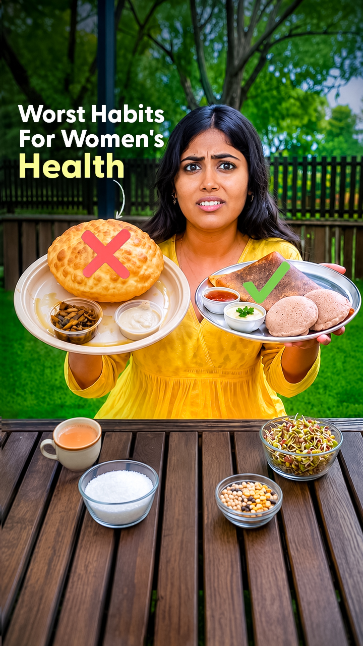 Worst Habits For Women's Health